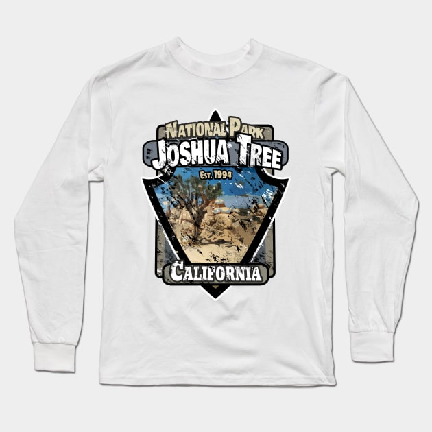 Joshua Tree - US National Park - California Long Sleeve T-Shirt by Area31Studios